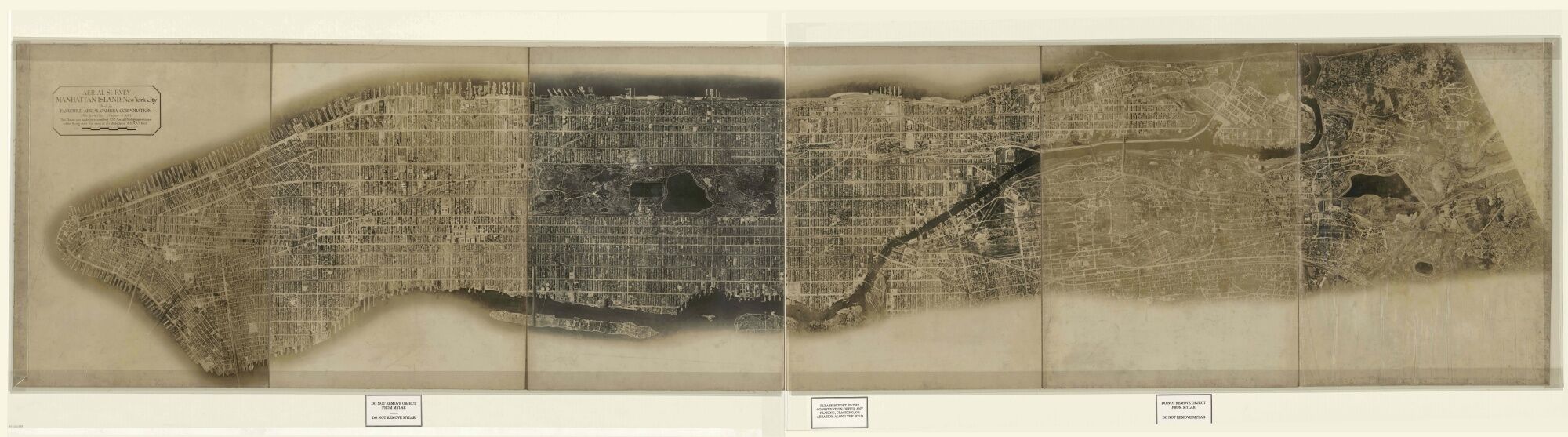 Fairchild’s 1921 map of Manhattan