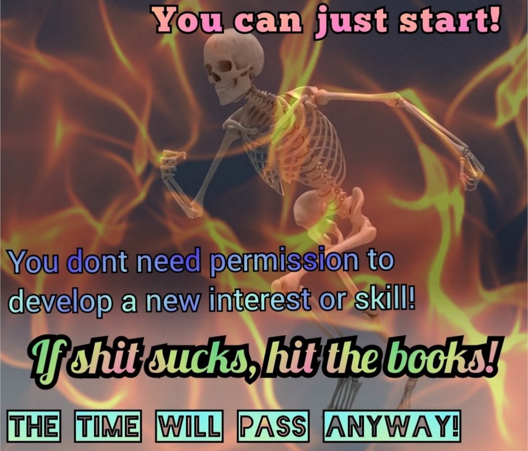 If shit sucks, hit the books