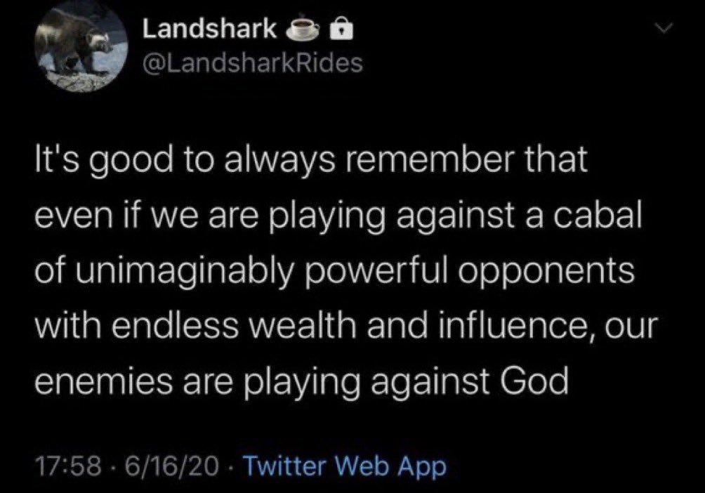 Our enemies are playing against God