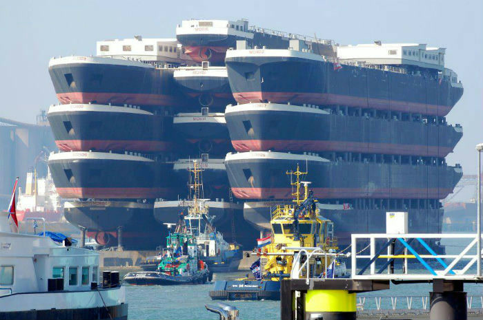 Ships on ships on ships