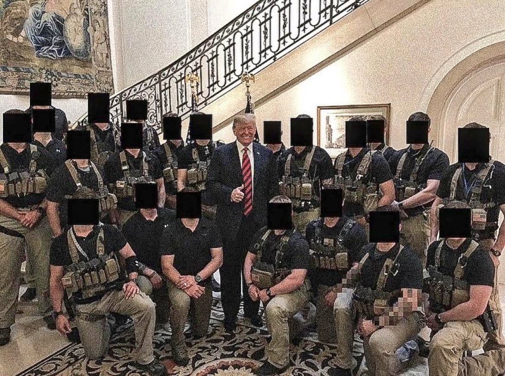 Trump with the team that captured Maduro
