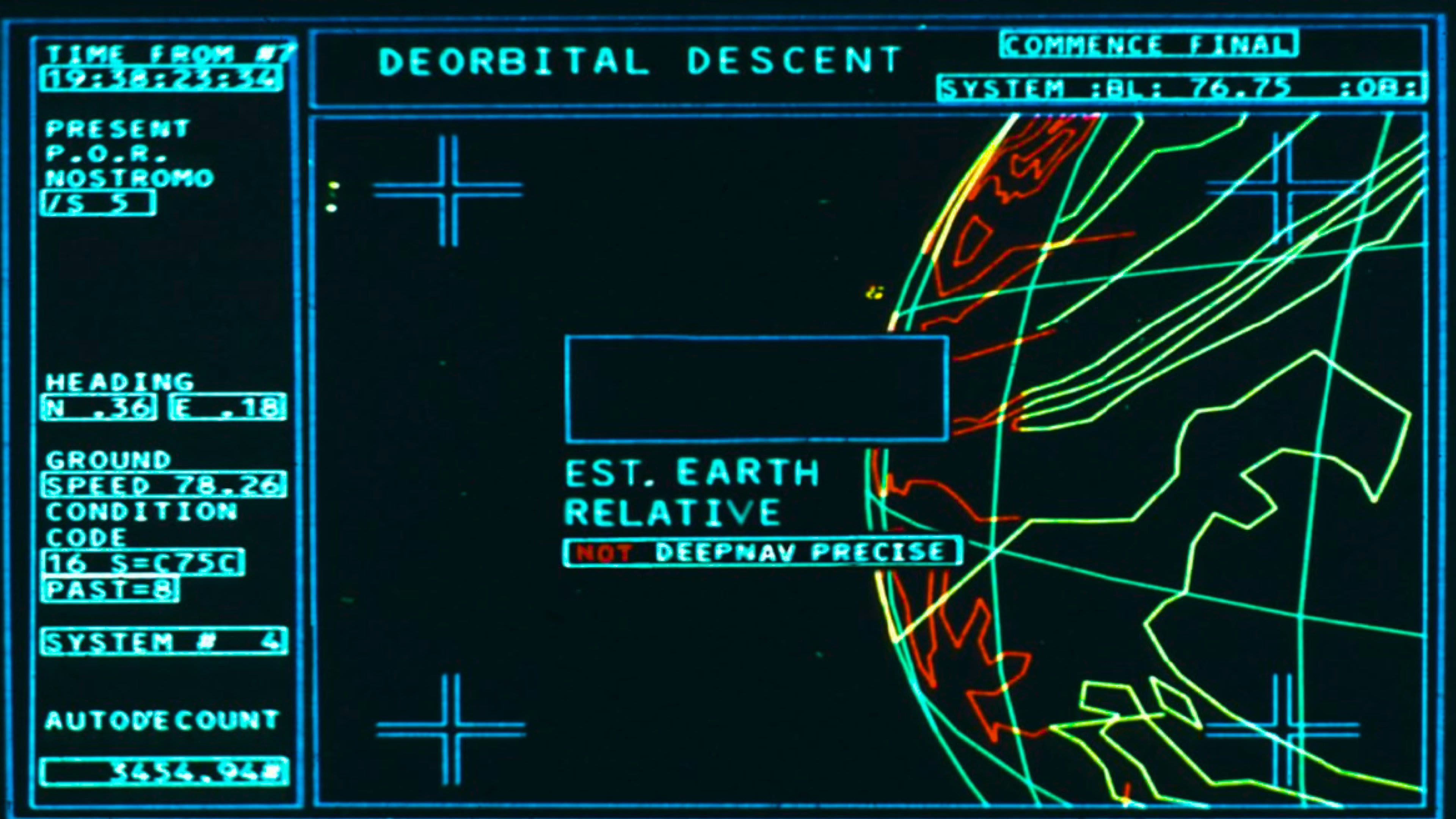 deorbital descent